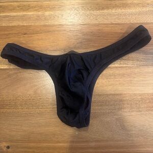 Black Thong Underwear